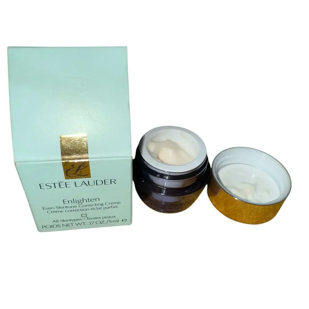 Estée Lauder Enlighten Even Skintone Correcting Creme .17 oz/5ml NEW - Picture 2 of 8
